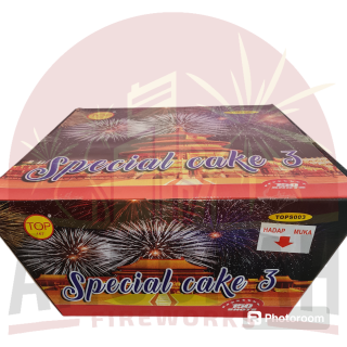 Kembang Api Cake TOP Special Cake 3 150s 1,2" [Mix Fan]